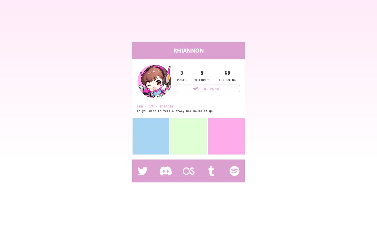 Carrd profile picture for @cancel